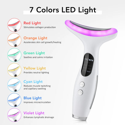7-Color LED Face & Neck Lifting Device